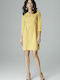 Lenitif L004 Mini Dress Yellow