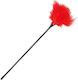 Darkness Sensations Feather 42cm in Rot Farbe D...