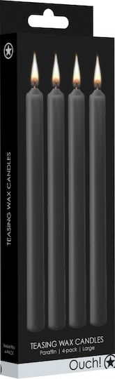 Shots Ouch! Parafin Teasing Wax Candles Large 4-pack 4τμχ