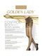 Golden Lady Control Body 122KKK Women's Pantyhose 40 Den Tightening Melon