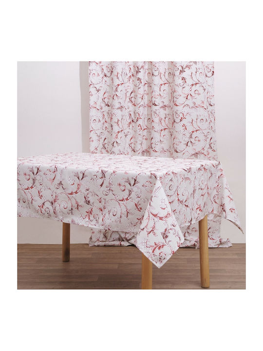 Viopros Tablecloth Anda Red 140x240cm 636106