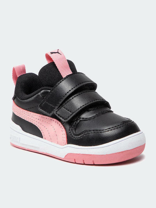 PUMA Multiflex Παιδικά Sneakers με Σκρατς Μαύρα