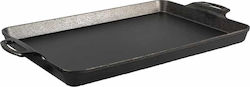 Lodge Non-Stick Baking Plate with Cast Iron Flat Surface 48.41x27.4x3.8cm BW15BP