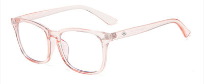 Martinez Blulite Wayfarer Acetate Blue Light Blocking Glasses Pink