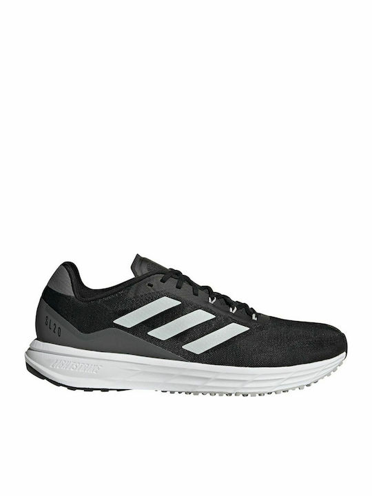 Adidas SL20.2 Ανδρικά Αθλητικά Παπούτσια Running Core Black / Cloud White / Grey Five