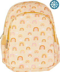 A Little Lovely Company Rainbows Tasche Rucksack Gold 13Liter