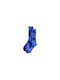Bee. Unusual. Tie Dye Men's Socks Blue