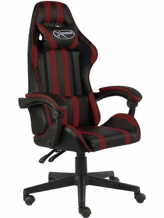 vidaXL Racing Καρέκλα Gaming Δερματίνης Μαύρο/Κ...