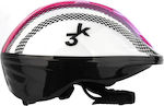 Athlopaidia Kids' Helmet for City Bike White