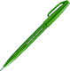 Pentel Brush Sign Pen Marker de desen 1mm Verde...