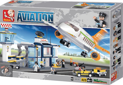 Sluban Building Block Aviation Airport for 6+ years 678pcs M38-B0367