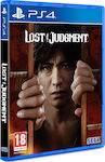 Lost Judgment PS4 Game