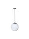 Aca Outdoor Hanging Ceiling Light E27 in White Color AC.18250KOPB