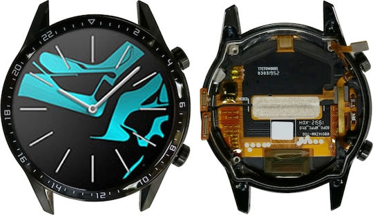 LCD & Digitizer Екран Черен (Huawei Watch GT / GT2 - Часовник Huawei GT / GT2)