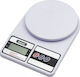 Andowl Qc105 Digital Kitchen Scale Up To 10kg White