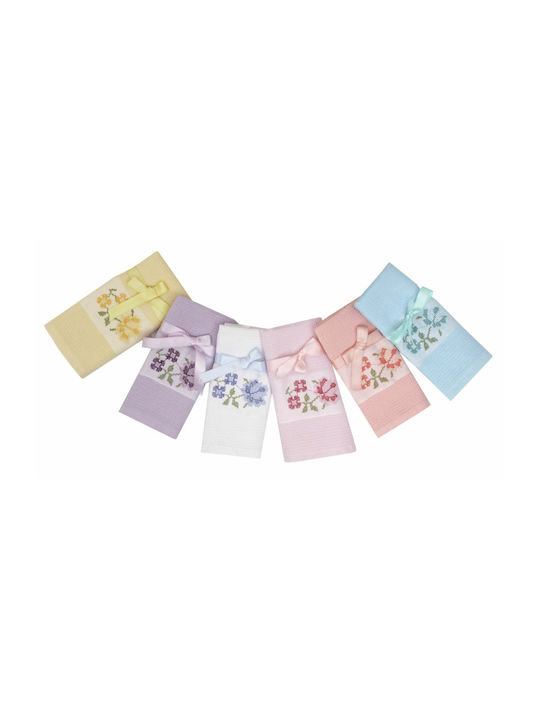 Viopros Laura Tea Towel 100% Cotton in Purple C...