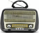 KEMAI MD-1902BT mit Bluetooth und USB Gold