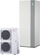 Atlantic Alfea Excellia Duo AI 11 Топлопомпа 11кВт Едната фаза 65°C Сплит