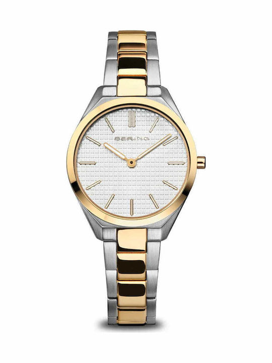 Bering Time Γυναικείο Ρολόι 31mm Μπαταρίας με Α...