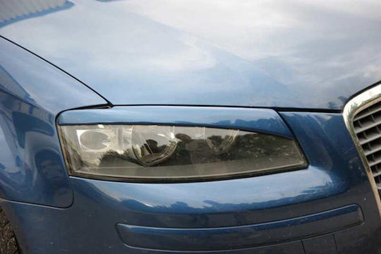 Motordrome Предни фарови вежди за Audi A3 2003-2012 ABS Πλαστικό