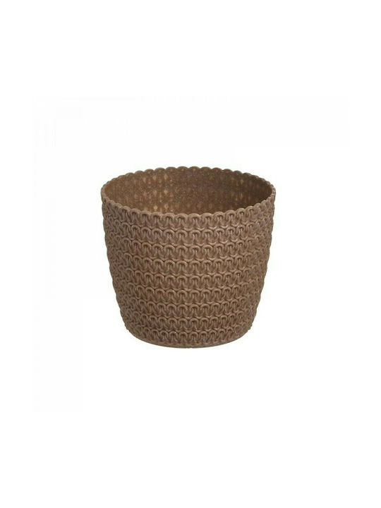 Click PL Oală pentru plante Bej 14x14x12cm 6-70-870-0018