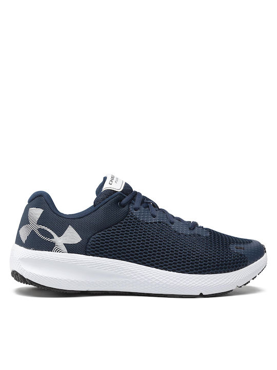 Under Armour Charged Pursuit 2 Ανδρικά Αθλητικά Παπούτσια Running Academy / White / Black