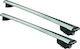 Farad Car Roof Bars Aluminum SM 054 for Ford Kuga 5D 2008-2012 Set with Roof Rack Legs and Lock Silver SM 054