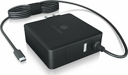 Icy Box IB-PS101-PD 90W με Καλώδιο USB-C