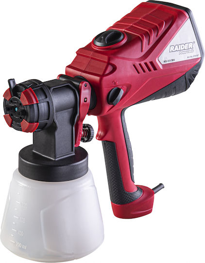 Raider RD-SGC09 Ηλεκτρικό Πιστόλι Βαφής 650W με Δοχείο 1lt