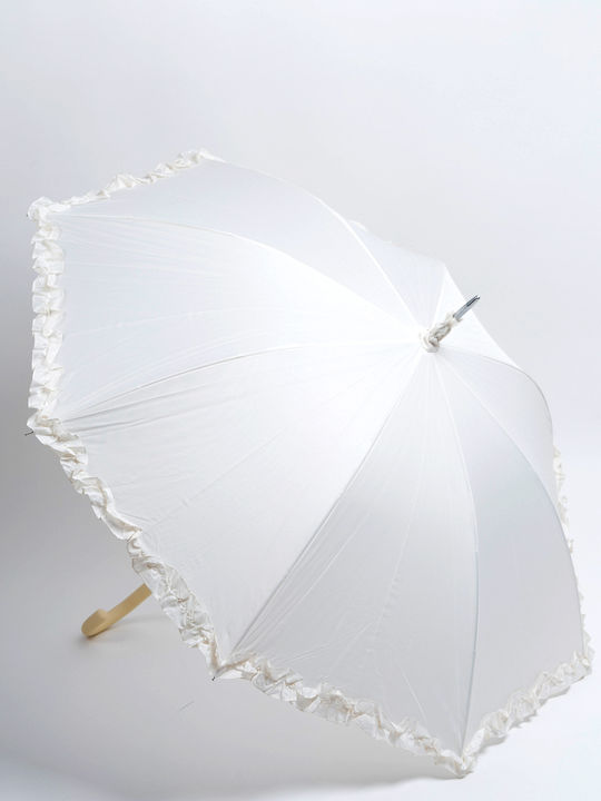 Rain Bridal Umbrella White 61cm