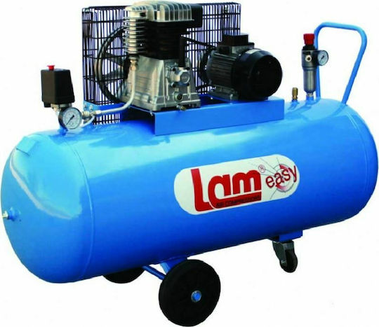 Lam Easy Τριφασικό Κομπρεσέρ Αέρος με Ισχύ 3hp και Αεροφυλάκιο 200lt