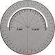 Parallilo Protractor Plastic