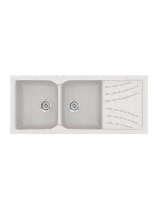 Sanitec Classic 03-02-00 Drop-In Sink Synthetic...