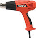 Yato YT-82294 Πιστόλι Θερμού Αέρα 2000W με Ρύθμιση Θερμοκρασίας εως και 600°C