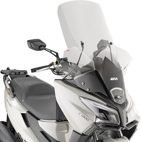 Givi 6115DT Motorcycle Windshield & Windscreen Transparent Visor for Kymco X-Town 125-300 2020 6115DT