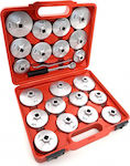 Kraft & Dele Tool Set 23pcs Oil Filter Wrench Set in Carrying Case