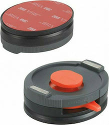 Tigra Sport FitClic Neo U-WALL Αντιολισθητική Βάση Κινητού σε Μαύρο χρώμα