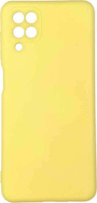 Sonique Liquid Back Cover Silicone Yellow (Galaxy A12)