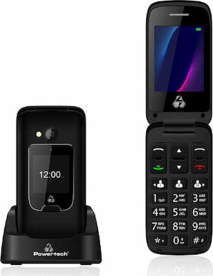 Powertech Sentry Dual III Dual SIM Handy mit Tasten Black