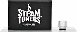 Steam Tuners T10 Plexi Επιστόμιο Drip Tip σε Λευκό χρώμα