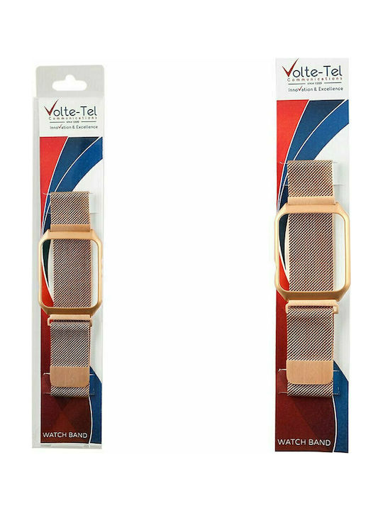 Volte-Tel Frame with Strap Stainless Steel Gold (Apple Watch 44/45/46mm/Ultra 49mm) 8289316