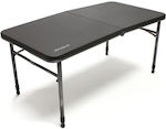 OZtrail Steel Foldable Table for Camping 120x60x71cm 120x60x71cm Gray