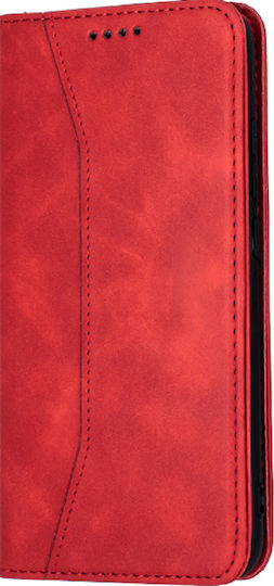 Bodycell PU Leather Портмоне Изкуствена кожа Червен (Xiaomi Mi Note 10 Lite)