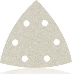 Smirdex 510 White Line Delta-Schleifblatt K220 mit 6 Löchern 95x95mm