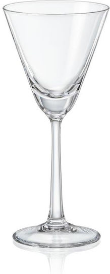 Bohemia Espresso Set of Glasses Coffee/Freddo made of Crystal Stemmed 90ml 4pcs