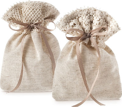 Παρίσης Wedding Favor Pouch with Lace