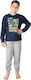 Nina Club Kinder-Pyjama Blau 347 Minecraft