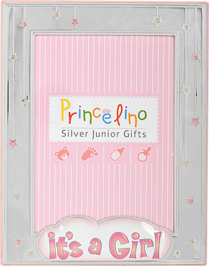 Prince Silvero Детска Рамка за снимки Silver Сребрист 9x13см