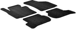Gledring Set Front and Back 4pcs for Seat Leon 2005-2013 Black