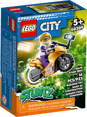 Lego City Selfie Stunt Bike for 5+ Years Old